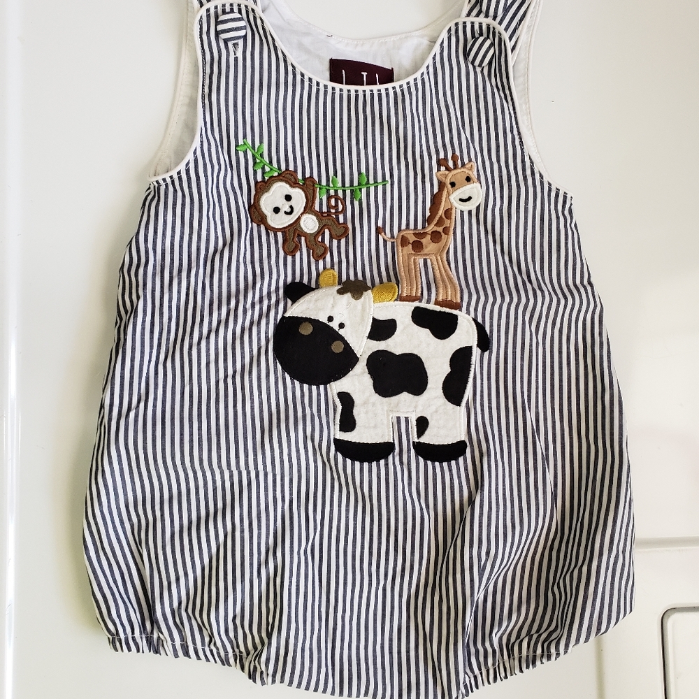 Lil Cactus Jungle Theme Bubble Romper
